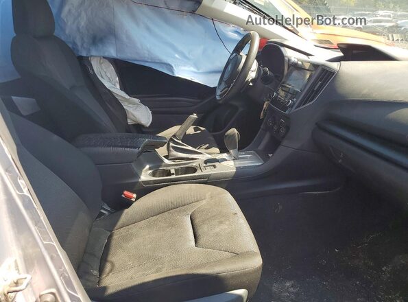 4S3GKAD69K3616214 2019 SUBARU IMPREZA Silver Vista interior delantera