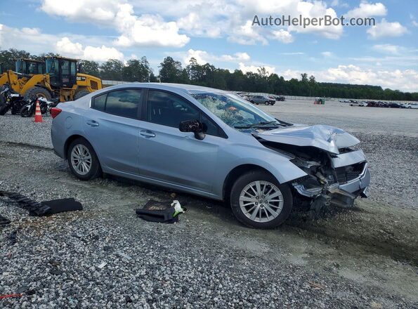 4S3GKAD6XJ3618682 2018 SUBARU IMPREZA Silver Delantero derecho
