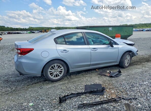 4S3GKAD6XJ3618682 2018 SUBARU IMPREZA Silver Trasero derecho