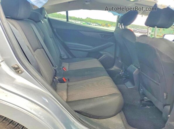 4S3GKAD6XJ3618682 2018 SUBARU IMPREZA Silver Vista de los asientos traseros