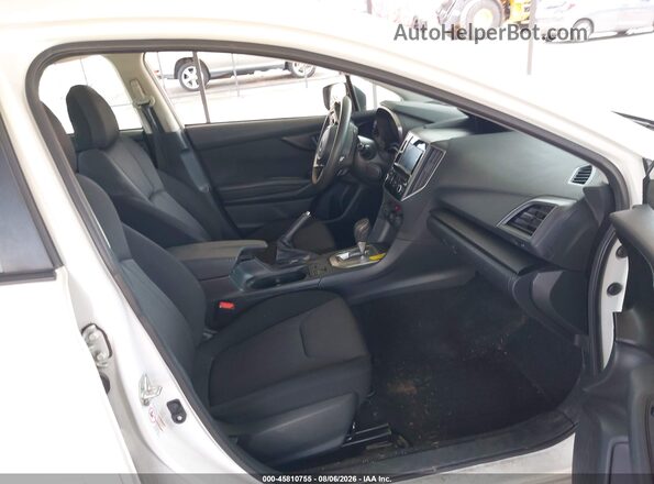 4S3GKAD6XL3604980 2020 SUBARU IMPREZA White Front interior view