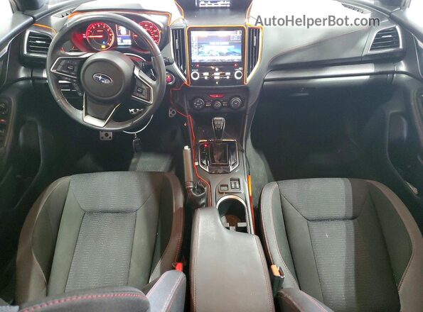 4S3GKAJ68K3616077 2019 SUBARU IMPREZA Red Вид панелі приладів