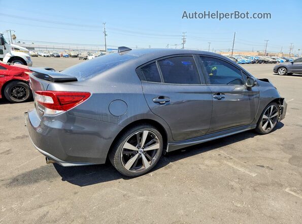 4S3GKAK61J3620372 2018 SUBARU IMPREZA Charcoal Trasero derecho