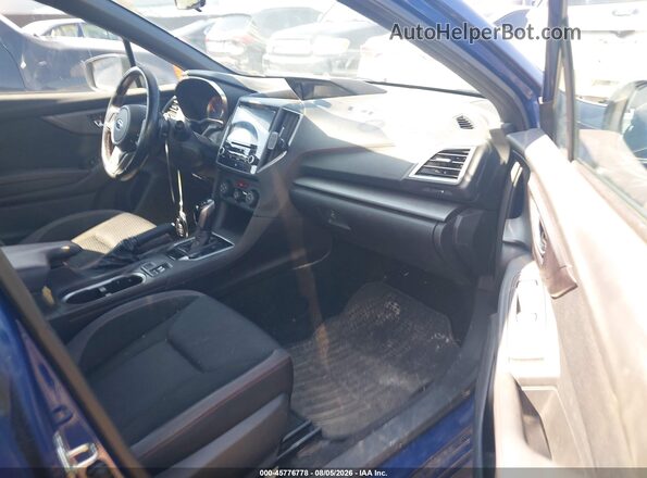 4S3GKAK68H3609394 2017 SUBARU IMPREZA Blue Вид салону спереду