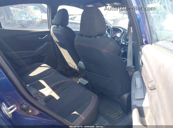 4S3GKAK68H3609394 2017 SUBARU IMPREZA Blue Вид наклейки з VIN-кодом