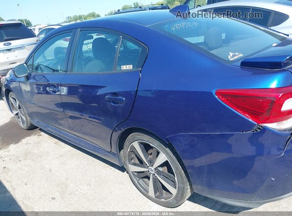 4S3GKAK68H3609394 2017 SUBARU IMPREZA Blue Панорамний вид салону 360°