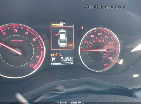 4S3GKAL68J3602336 2018 SUBARU IMPREZA Красный Вид задних сидений