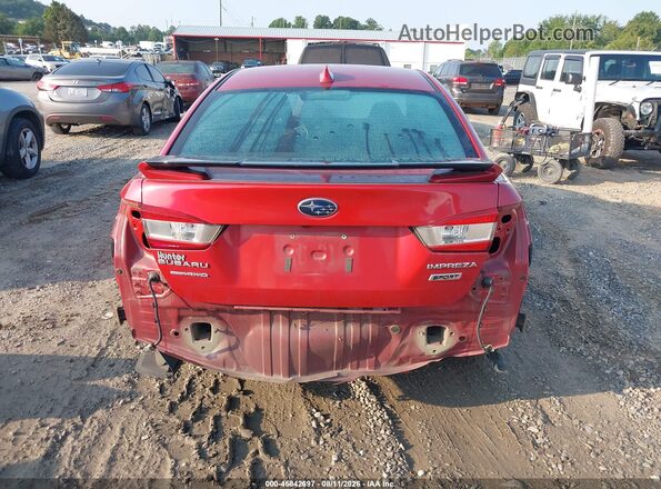 4S3GKAL68J3602336 2018 SUBARU IMPREZA Красный 