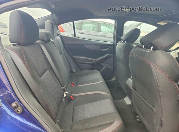 4S3GKAM61J3605318 2018 SUBARU IMPREZA Blue Հետևի նստատեղերի տեսք