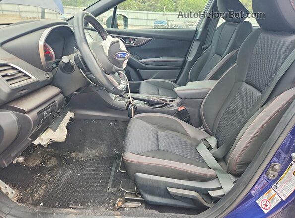 4S3GKAM61J3605318 2018 SUBARU IMPREZA Blue Սալոնի դիմացի տեսք