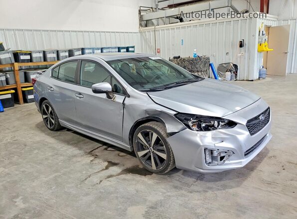 4S3GKAM61J3605996 2018 SUBARU IMPREZA Gray წინა მარჯვენა