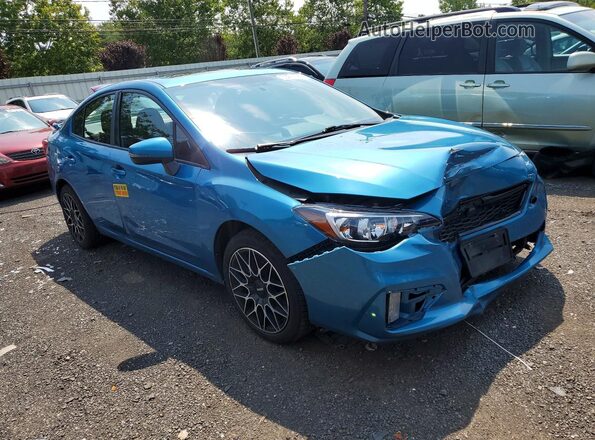 4S3GKAM62H3627659 2017 SUBARU IMPREZA Blue Առջևի աջ