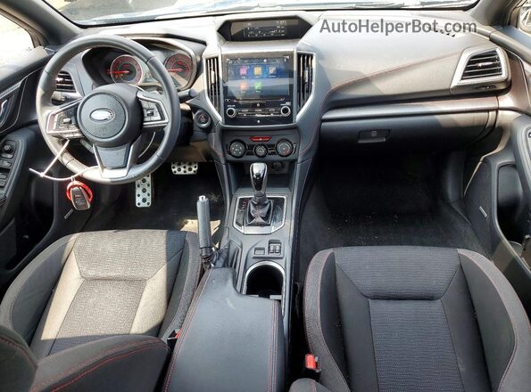 4S3GKAM62H3627659 2017 SUBARU IMPREZA Blue Առջևի վահանակի տեսք