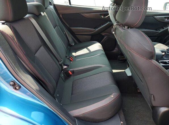 4S3GKAM62H3627659 2017 SUBARU IMPREZA Blue Հետևի նստատեղերի տեսք