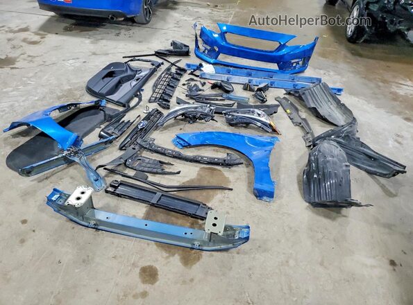 4S3GKAM62L3605525 2020 SUBARU IMPREZA Blue Вид підкапотного простору