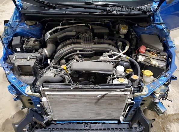 4S3GKAM62L3605525 2020 SUBARU IMPREZA Blue Вид задньої частини салону