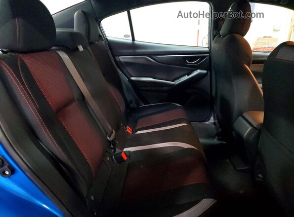 4S3GKAM62L3605525 2020 SUBARU IMPREZA Blue Вид задніх сидінь