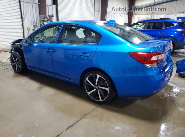 4S3GKAM62L3605525 2020 SUBARU IMPREZA Blue Задня ліва чверть