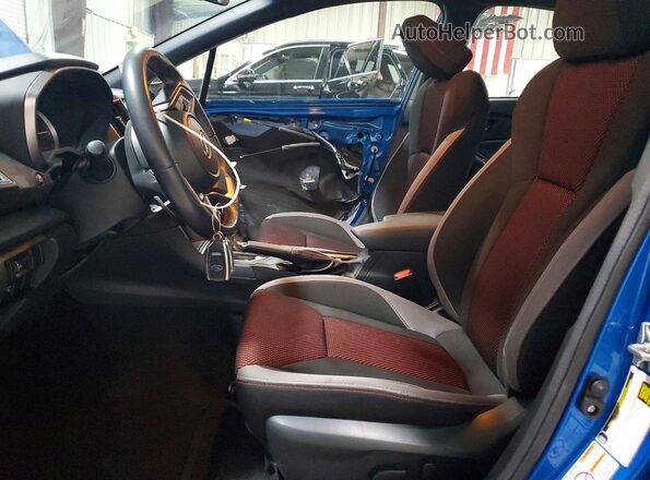 4S3GKAM62L3605525 2020 SUBARU IMPREZA Blue Вид салону спереду