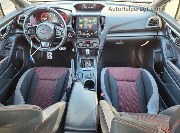 4S3GKAM64L3600374 2020 SUBARU IMPREZA White Вид панелі приладів