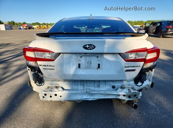 4S3GKAM64L3600374 2020 SUBARU IMPREZA White Вид ззаду