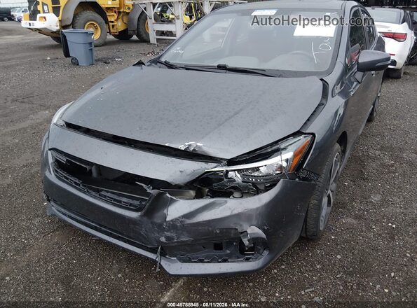 4S3GKAM66L3606659 2020 SUBARU IMPREZA Gray Դիմացի տեսք
