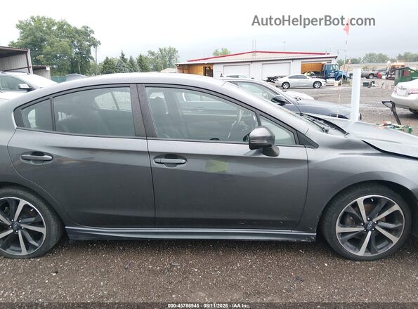 4S3GKAM66L3606659 2020 SUBARU IMPREZA Gray Սալոնի հետևի տեսք