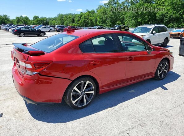 4S3GKAM66P3604898 2023 SUBARU IMPREZA Red Trasero derecho