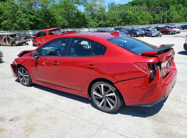 4S3GKAM66P3604898 2023 SUBARU IMPREZA Red Trasero izquierdo