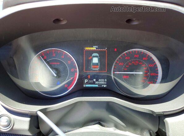 4S3GKAM66P3604898 2023 SUBARU IMPREZA Red Vista del cuadro de instrumentos