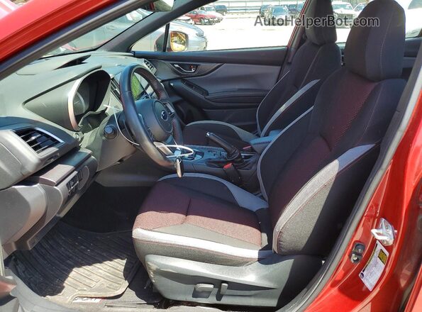 4S3GKAM66P3604898 2023 SUBARU IMPREZA Red Vista interior delantera