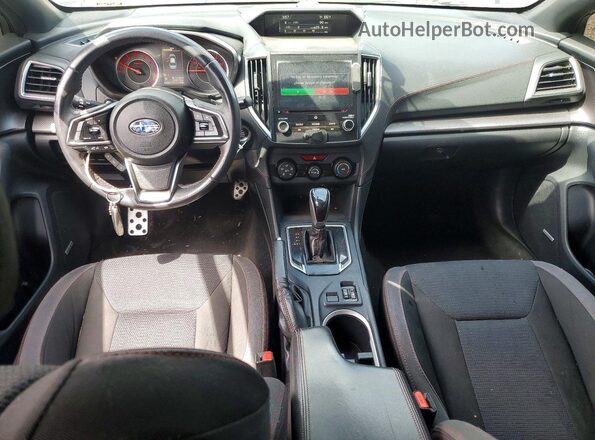 4S3GKAM68K3619413 2019 SUBARU IMPREZA Blue Dashboard view
