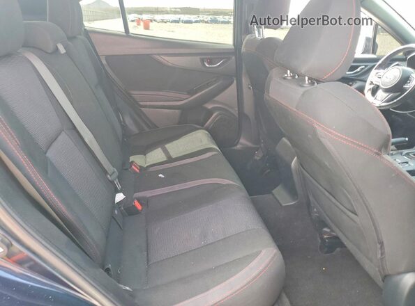4S3GKAM68K3619413 2019 SUBARU IMPREZA Blue Rear seats view