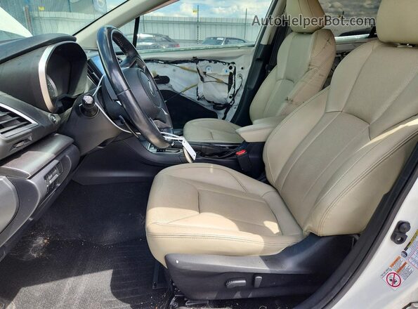 4S3GKAT60H3602874 2017 SUBARU IMPREZA Белый Вид салона спереди