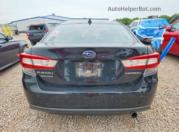 4S3GKAT62L3601489 2020 SUBARU IMPREZA Black Вид ззаду