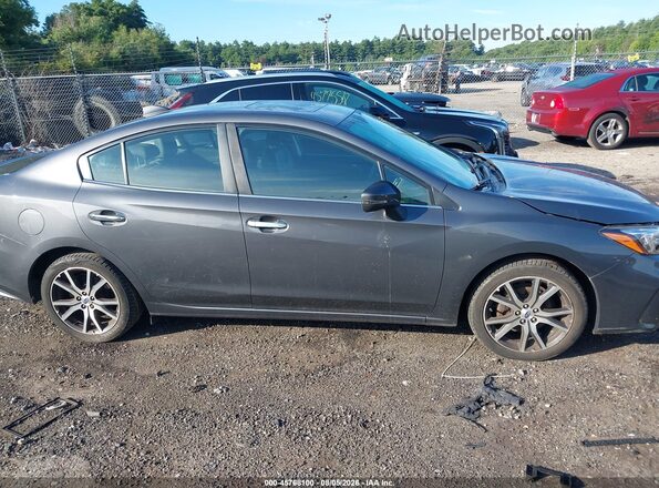 4S3GKAT68J3620674 2018 SUBARU IMPREZA Gray Rear interior view