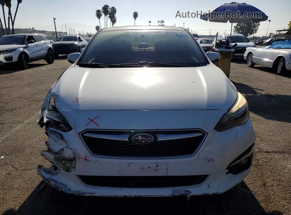 4S3GKAU60J3606279 2018 SUBARU IMPREZA White Widok z przodu
