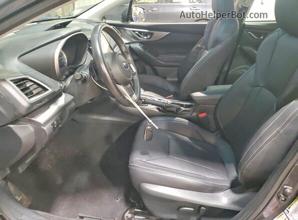4S3GKAU66L3602403 2020 SUBARU IMPREZA Gray Vista interior delantera