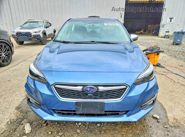 4S3GKAU68J3610788 2018 SUBARU IMPREZA Синий Вид спереди