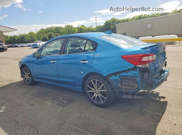 4S3GKAU68K3608847 2019 SUBARU IMPREZA Blue უკანა მარცხენა