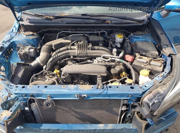 4S3GKAU68K3608847 2019 SUBARU IMPREZA Blue უკანა სალონის ხედი