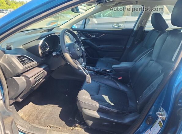 4S3GKAU68K3608847 2019 SUBARU IMPREZA Blue წინა სალონის ხედი