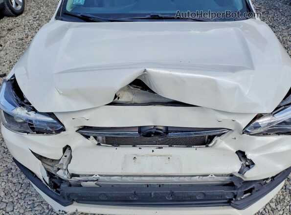 4S3GKAU69L3611659 2020 SUBARU IMPREZA White უკანა სალონის ხედი