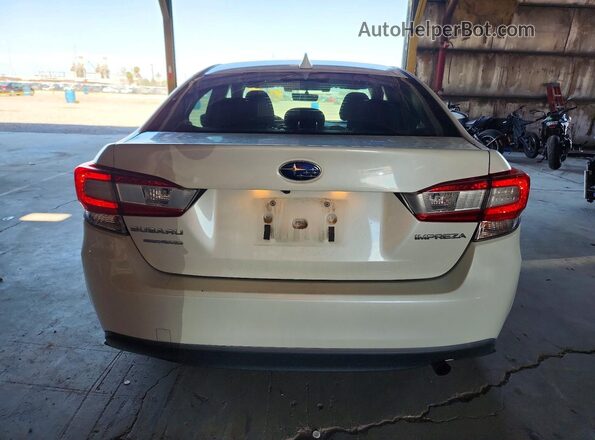 4S3GKAV63L3606973 2020 SUBARU IMPREZA White Rear view