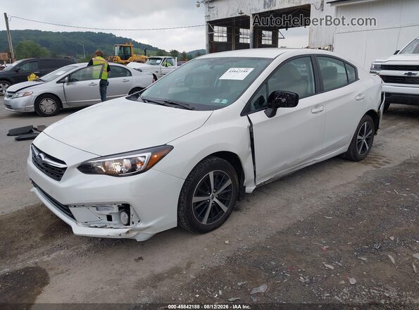 4S3GKAV69M3602931 2021 SUBARU IMPREZA White Przód lewy
