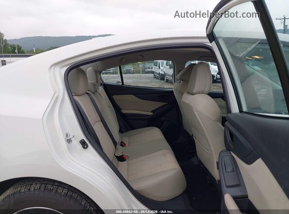 4S3GKAV69M3602931 2021 SUBARU IMPREZA White Widok naklejki z numerem VIN