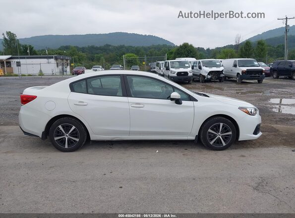 4S3GKAV69M3602931 2021 SUBARU IMPREZA White Widok wnętrza z tyłu