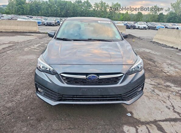 4S3GKAV69M3607322 2021 SUBARU IMPREZA Gray Front view