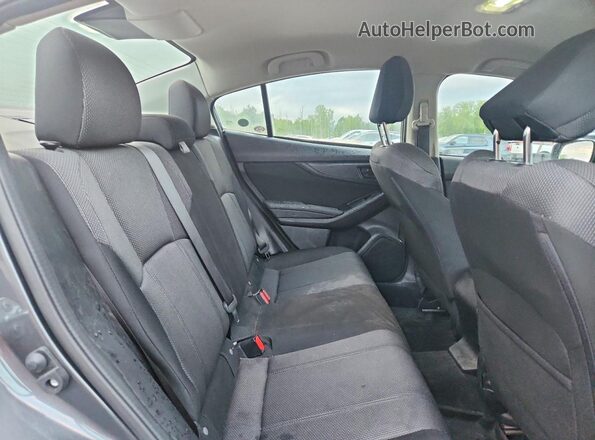 4S3GKAV69M3607322 2021 SUBARU IMPREZA Gray Rear seats view