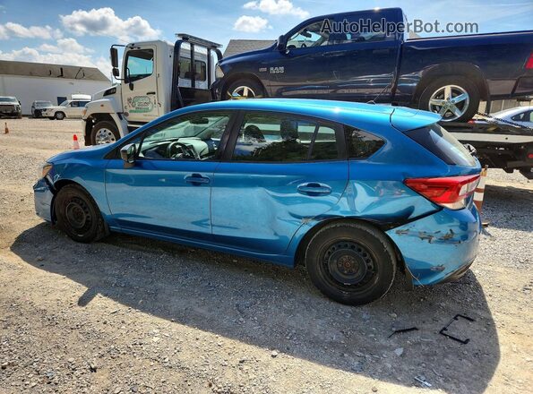4S3GTAA60H1736151 2017 SUBARU IMPREZA Blue Trasero izquierdo